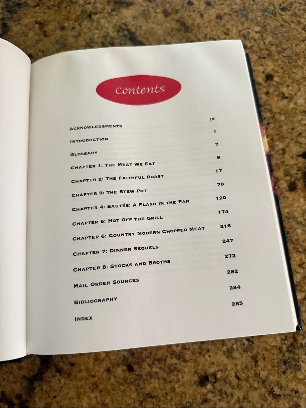 Meat Lovers hardcover cookbook